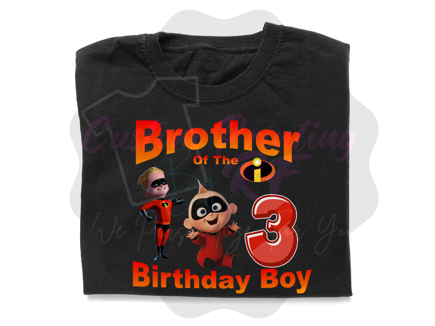 Incredibles Birthday Boy Shirt, Family Matching T-Shirts