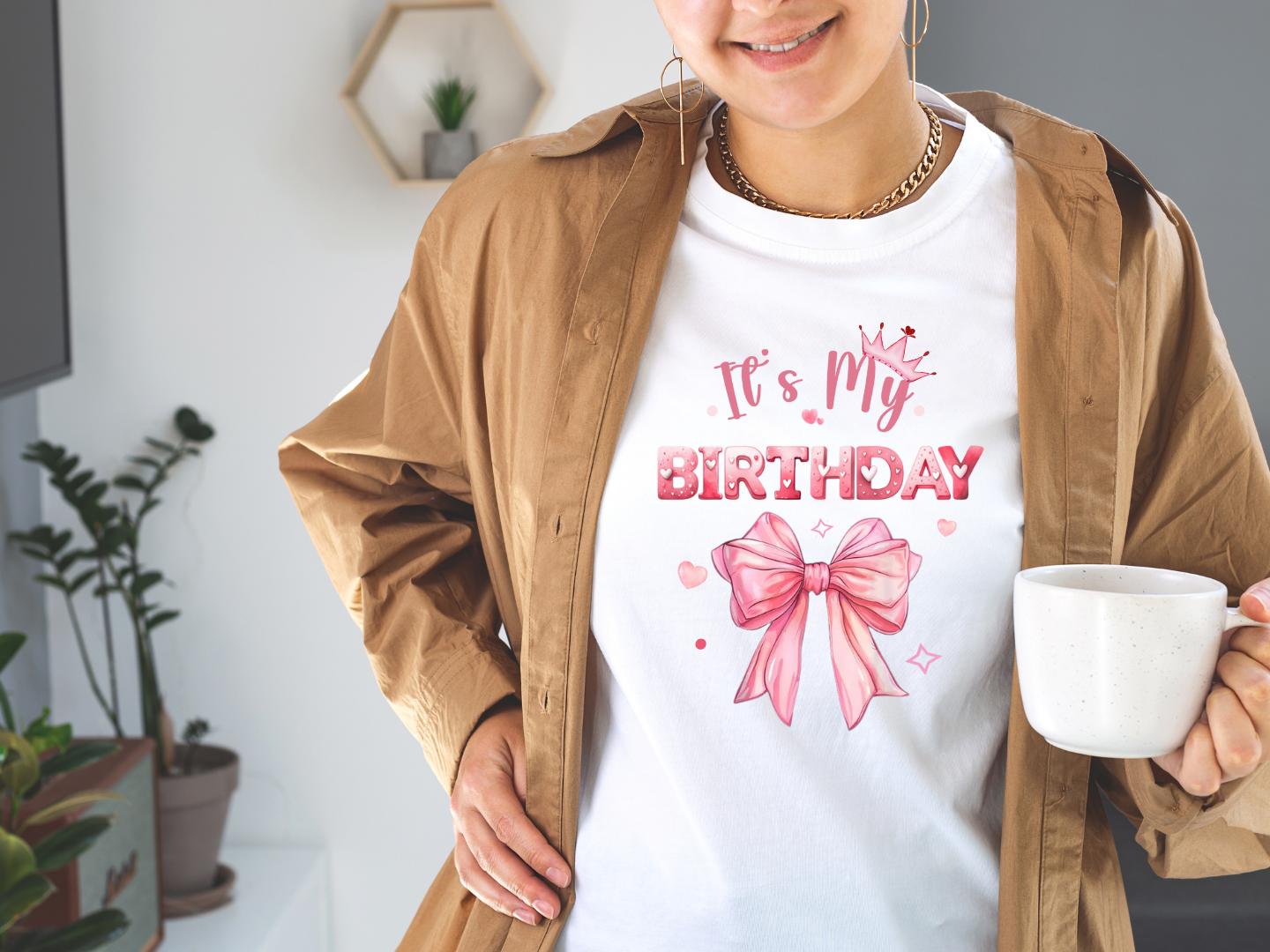 Its My Birthday Custom Shirt, Family and Friends Matching T-shirt