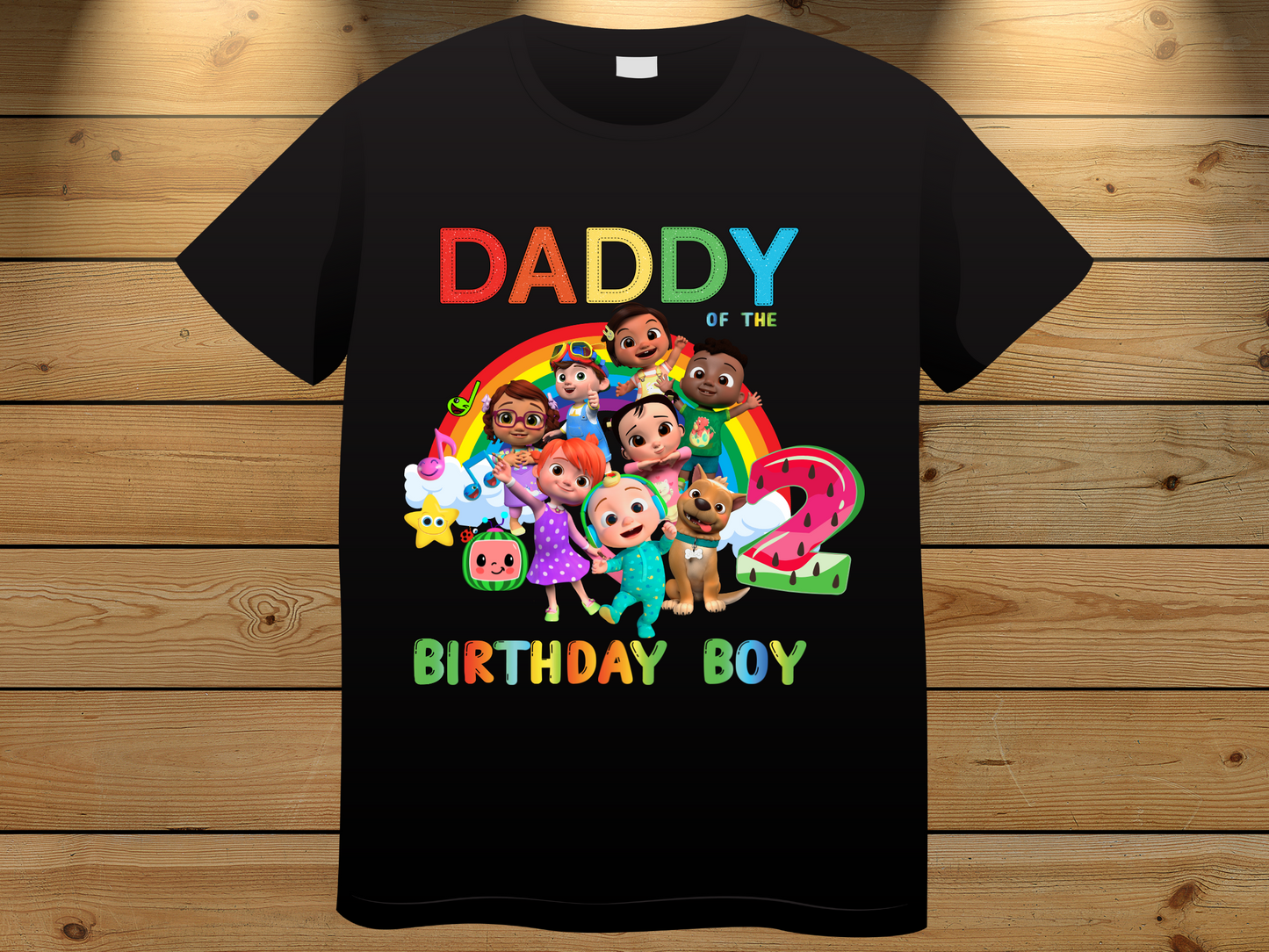 Cocomelon Birthday Boy Shirt, Family Matching T-Shirts
