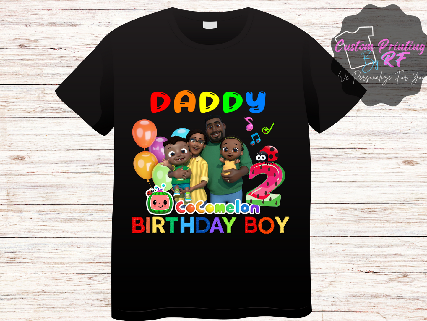 Cocomelon Cody Birthday Boy Shirt, Family Matching T-Shirts