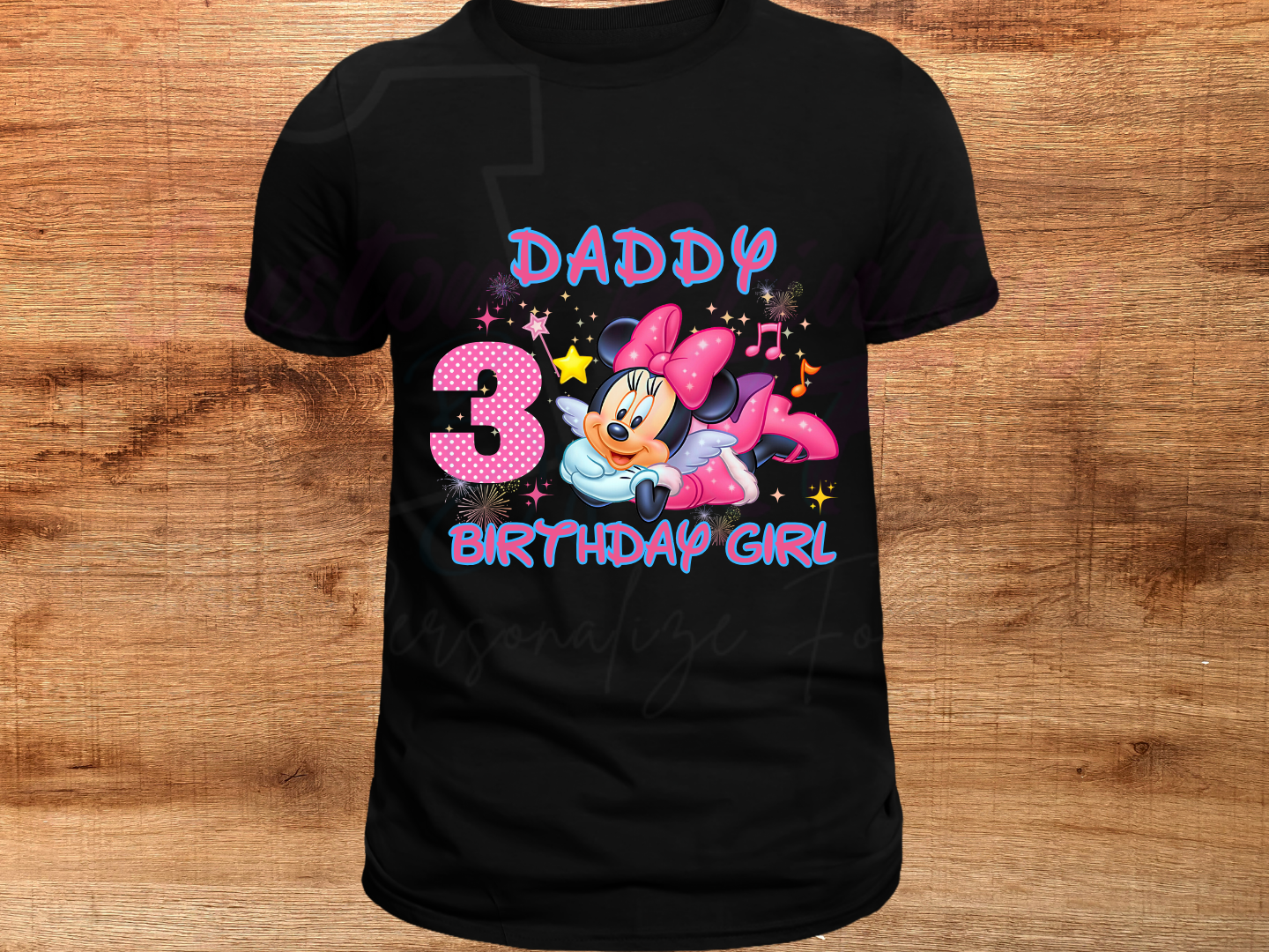 Disney Minnie Birthday Shirt Custom Family Matching Shirts