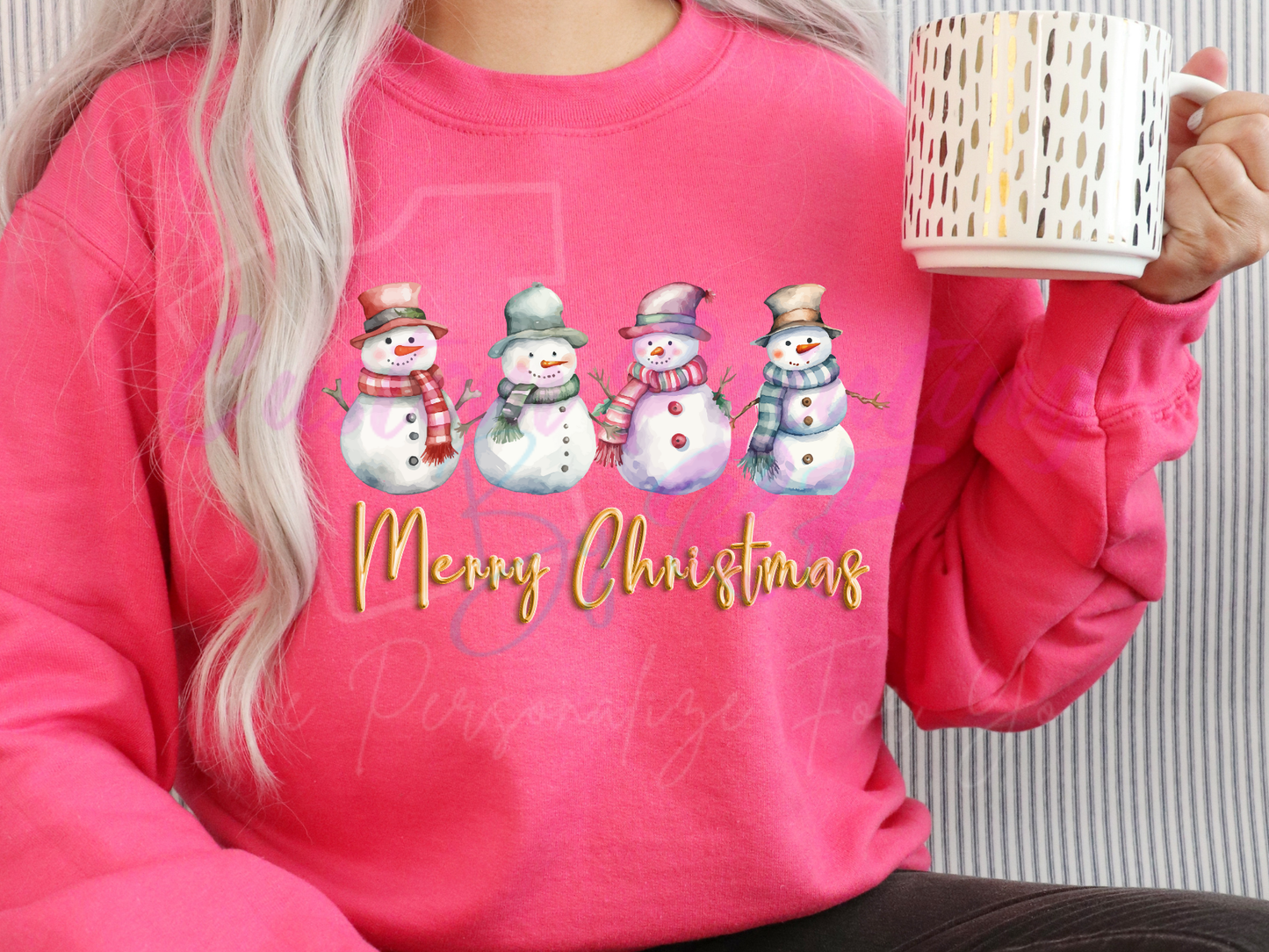 Christmas Snowman Sweater Shirts, Christmas Family Matching Sweatshirt