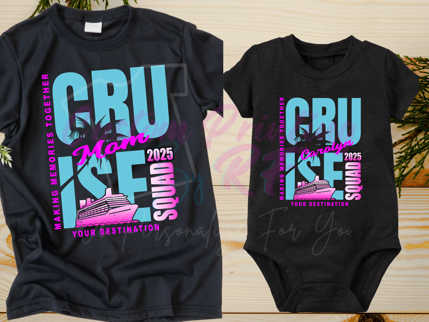 Vacation Cruise Custom Shirts, Making Memories Together Squad T-shirt