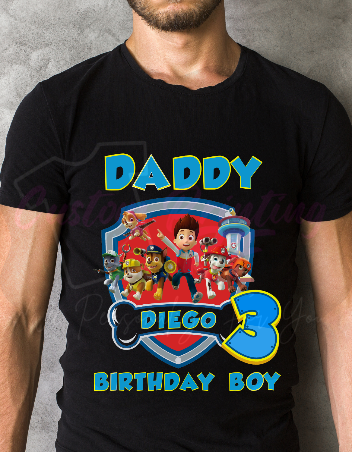 Pawn Patrol Birthday Boy Shirt, Family Matching T-Shirts