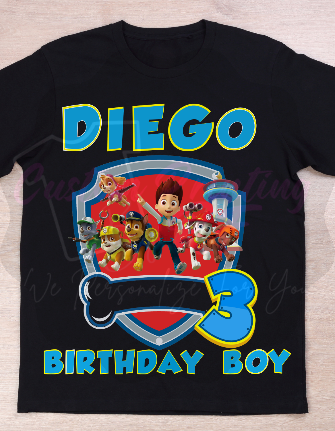 Pawn Patrol Birthday Boy Shirt, Family Matching T-Shirts