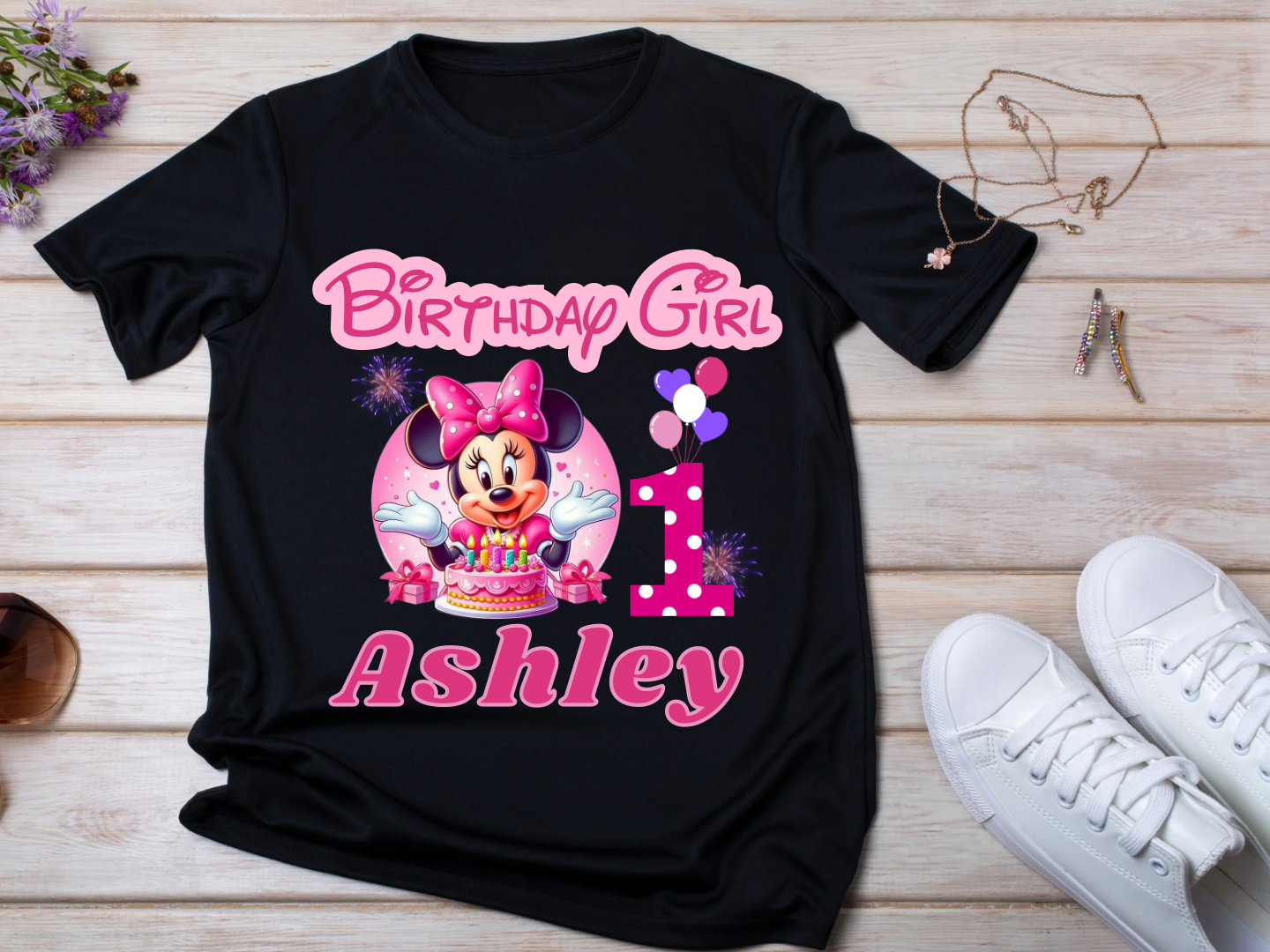 Disney Princess Birthday Shirt Custom Family Matching Shirts
