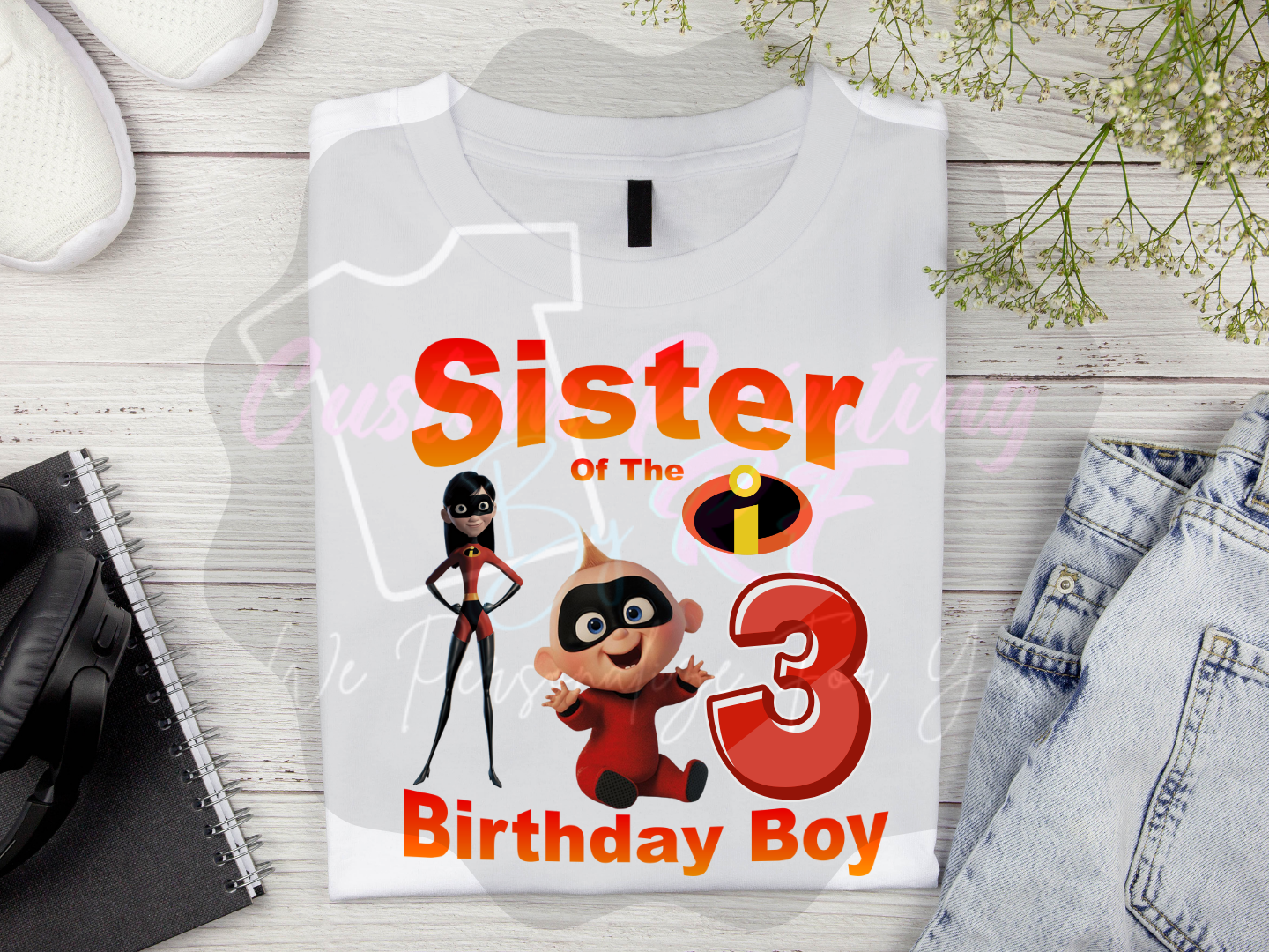 Incredibles Birthday Boy Shirt, Family Matching T-Shirts
