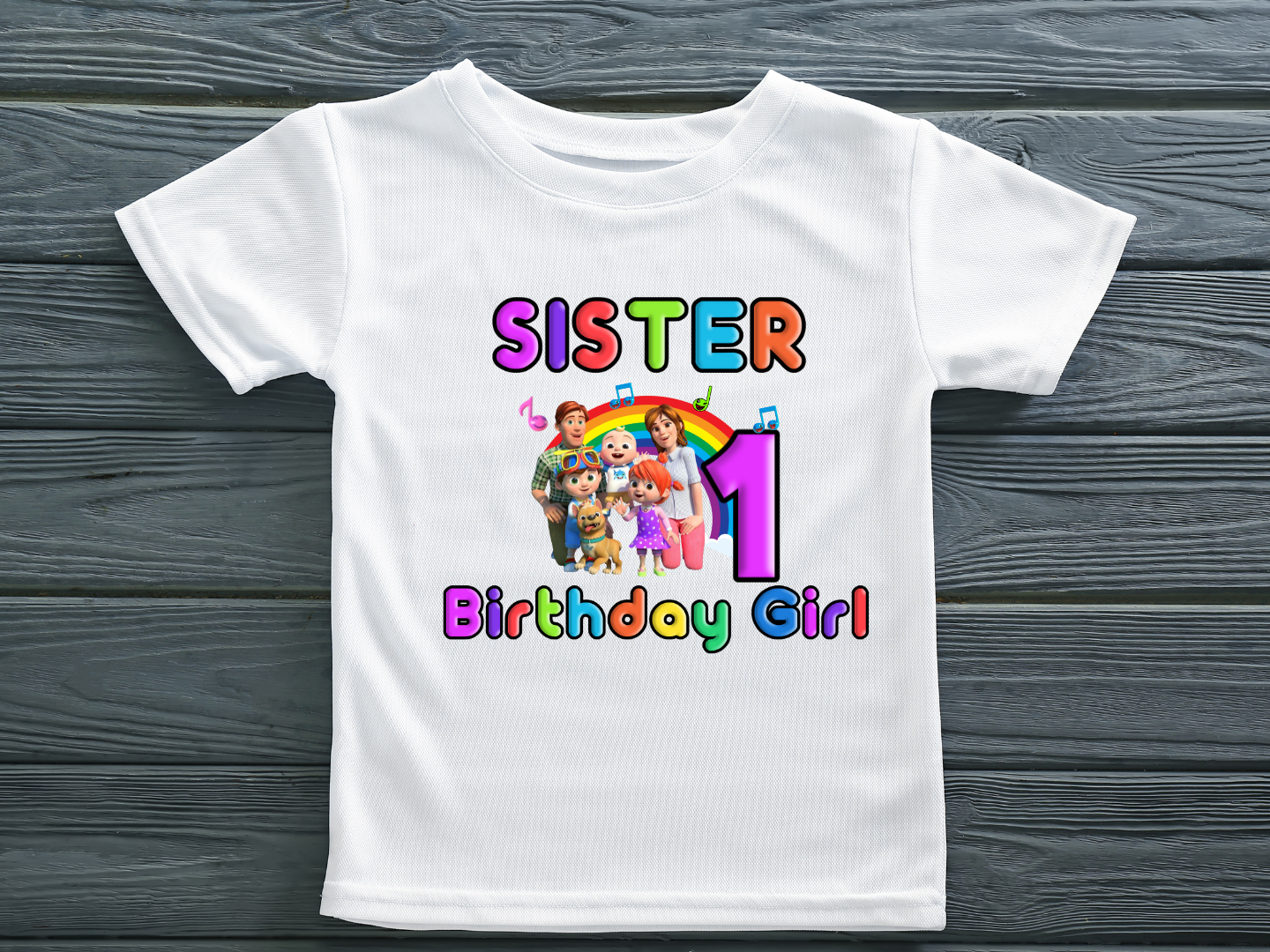 Cocomelon JJ Birthday Boy Shirt, Family Matching T-Shirts