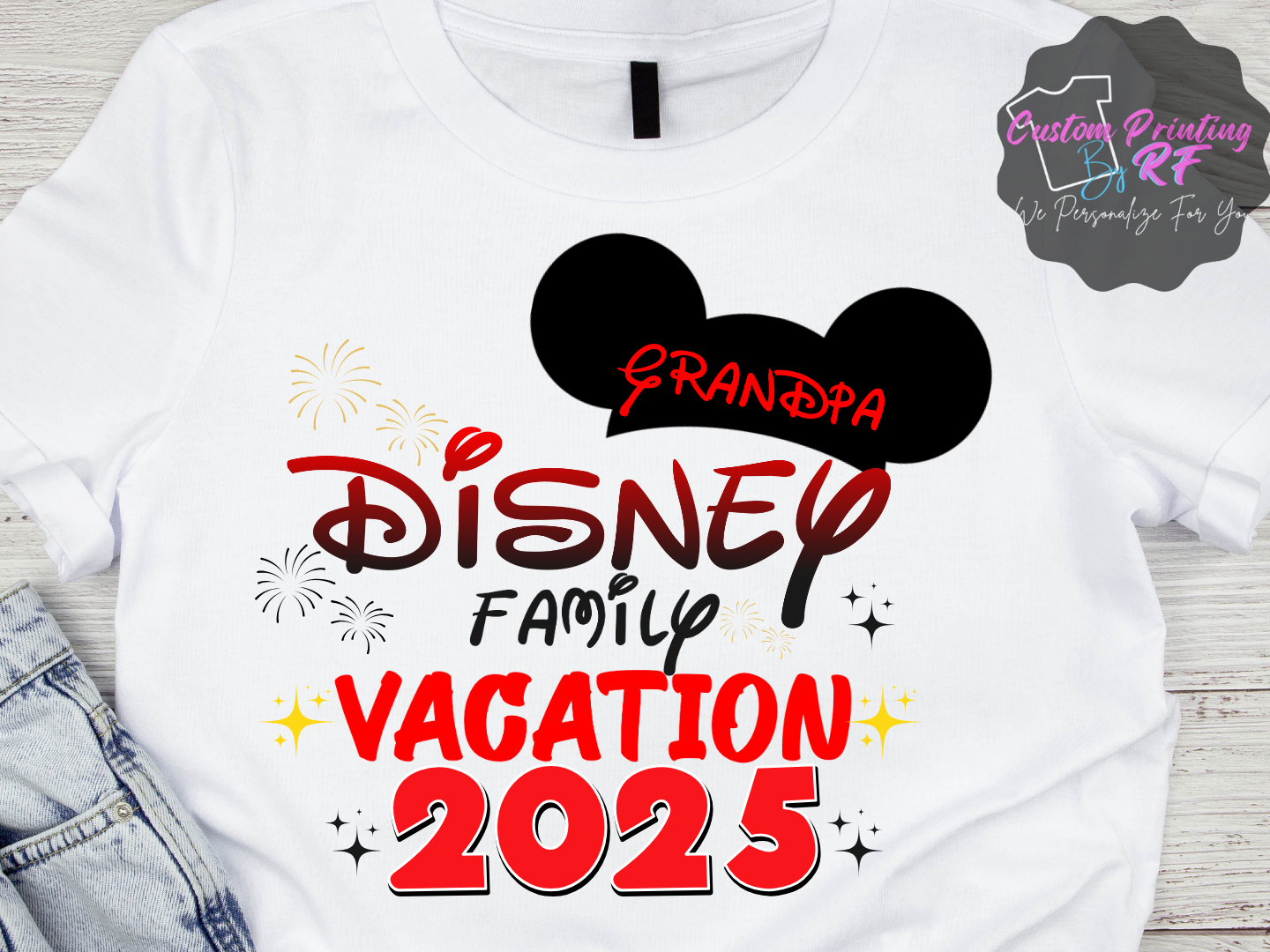 Disney Vacation Family Matching Custom Shirts