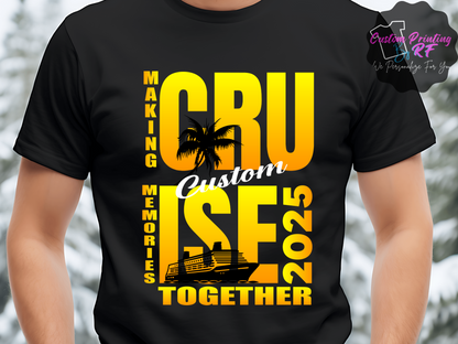 Family Vacation Cruise Shirts, Making Memories Together T-shirt