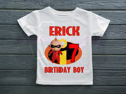 Incredibles Birthday Boy Shirt, Family Matching T-Shirts