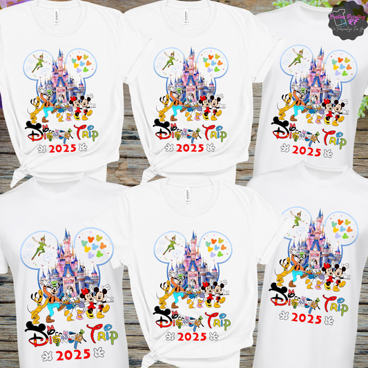 Disney Vacation Family Matching Shirts, Disney World Vacation