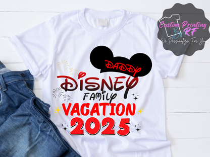 Disney Vacation Family Matching Custom Shirts