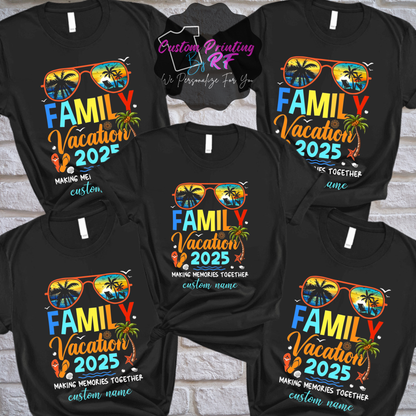 Family Vacation Cruise Shirts, Making Memories Together T-shirt
