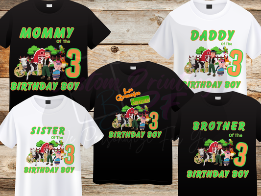 La Granja Birthday Shirt, Family Matching Birthday T-shirt