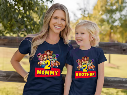 Toy Story Birthday, Family Matching T-shirt
