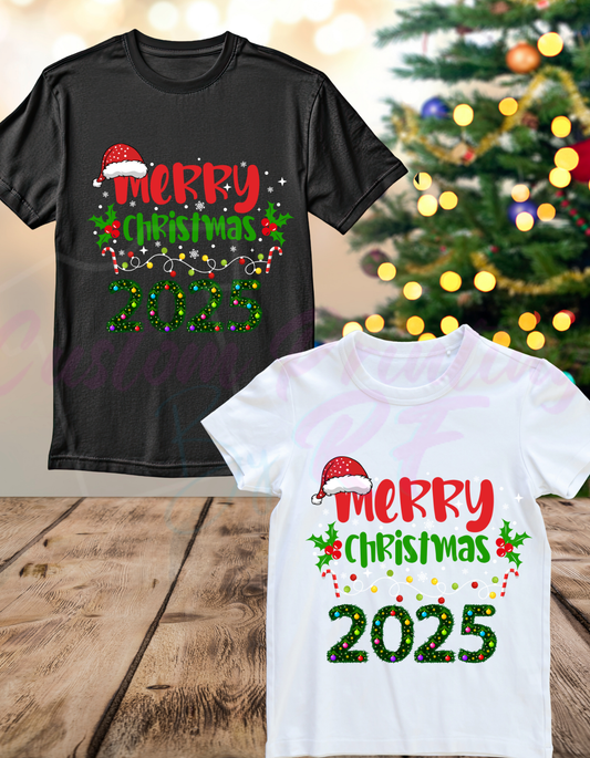 2025 Christmas Family Matching Shirts, Personalized Family Matching Shirt
