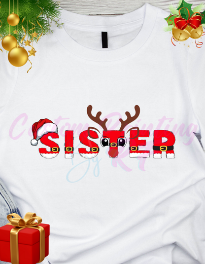 Christmas Santa Claus Family Matching Shirts, Personalized Family Matching Shirt
