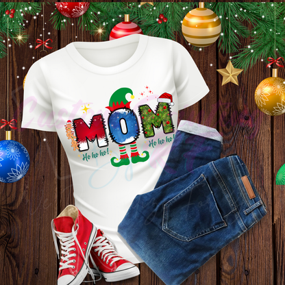 Christmas Elf Hat Family Matching Shirts, Personalized Family Matching Shirt