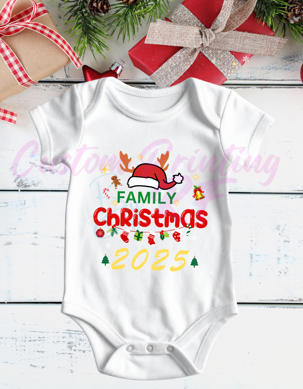 2025 Christmas Shirts, Personalized Family Matching Shirt