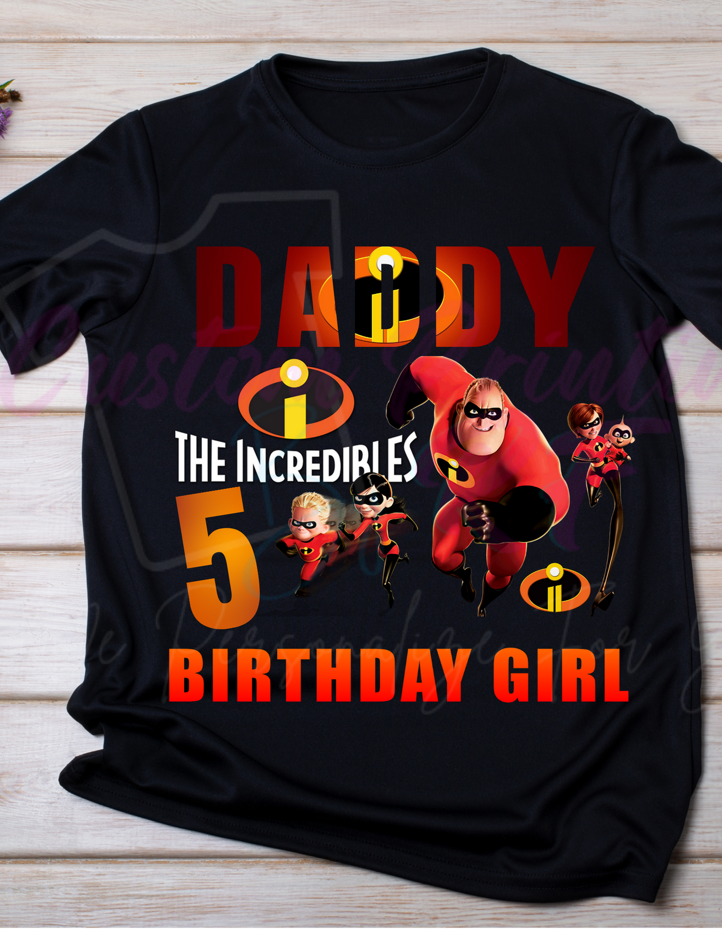 Incredibles Birthday Shirt, Family Matching T-Shirts