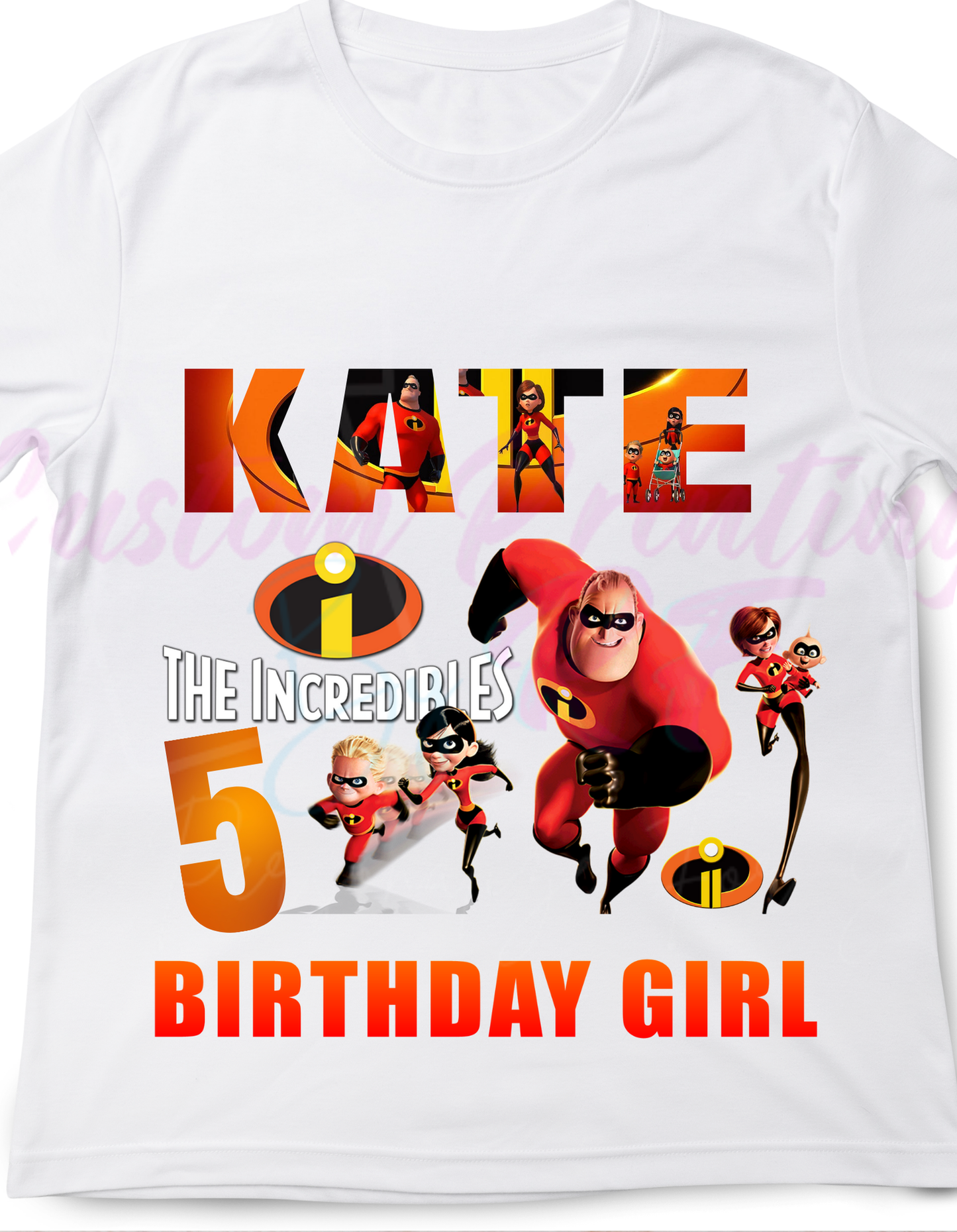 Incredibles Birthday Shirt, Family Matching T-Shirts
