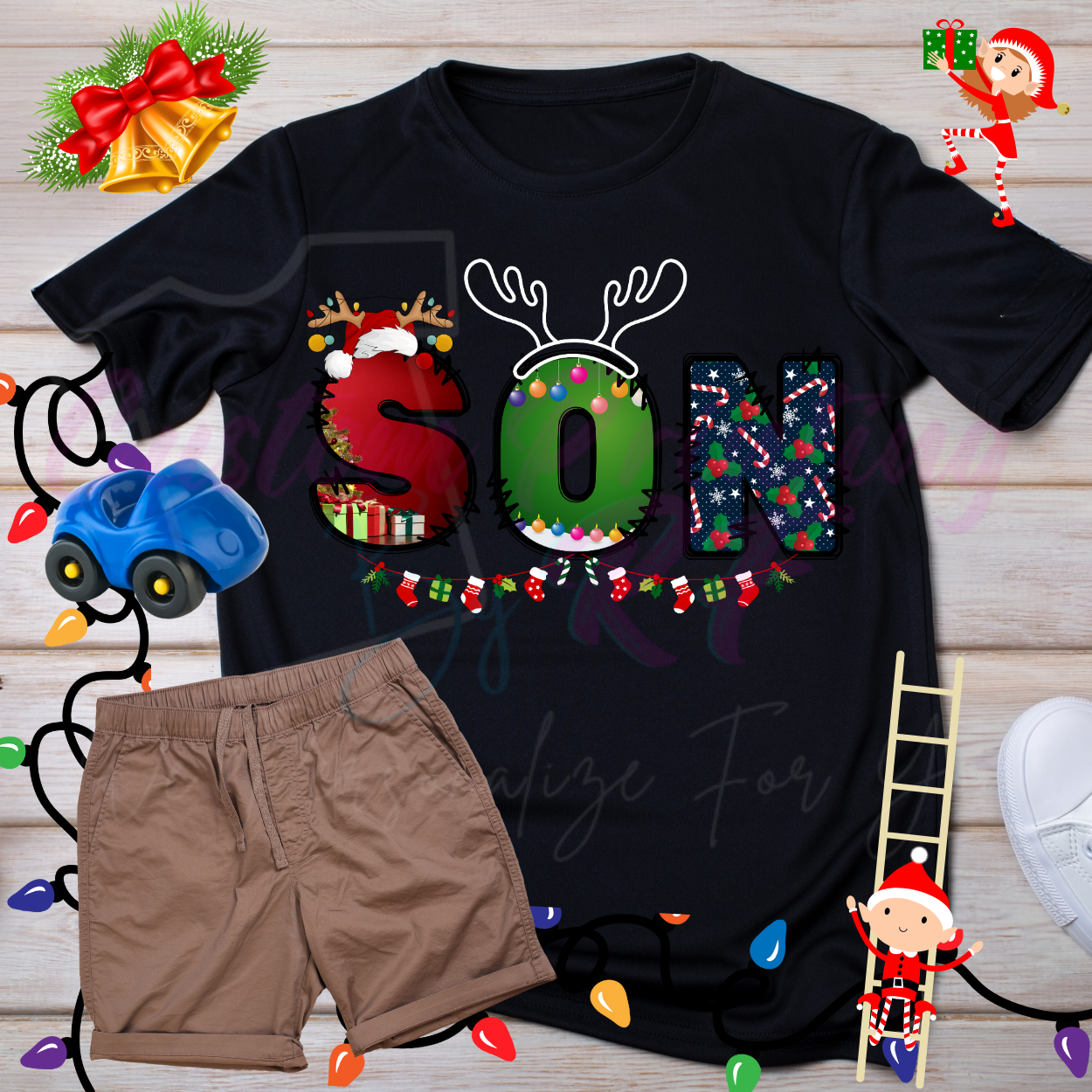 2025 Christmas Custom Shirts, Personalized Family Matching Shirt