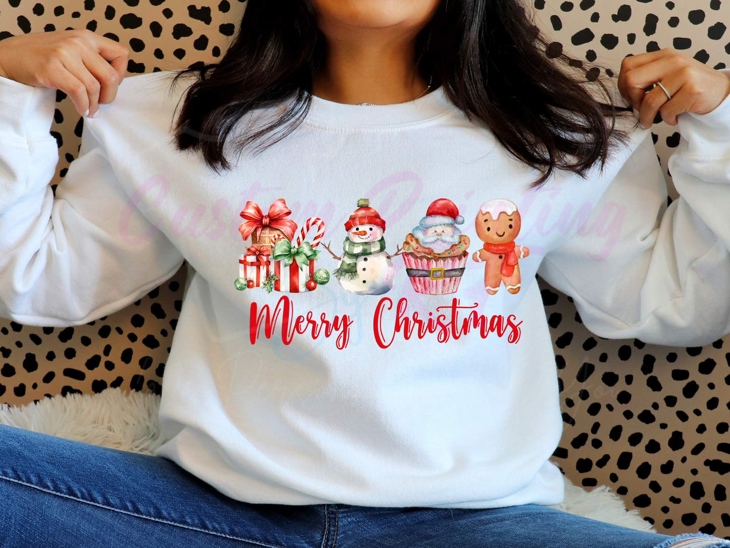 Merry Christmas Sweater Shirts, Sweatshirt Family Matching Shirt