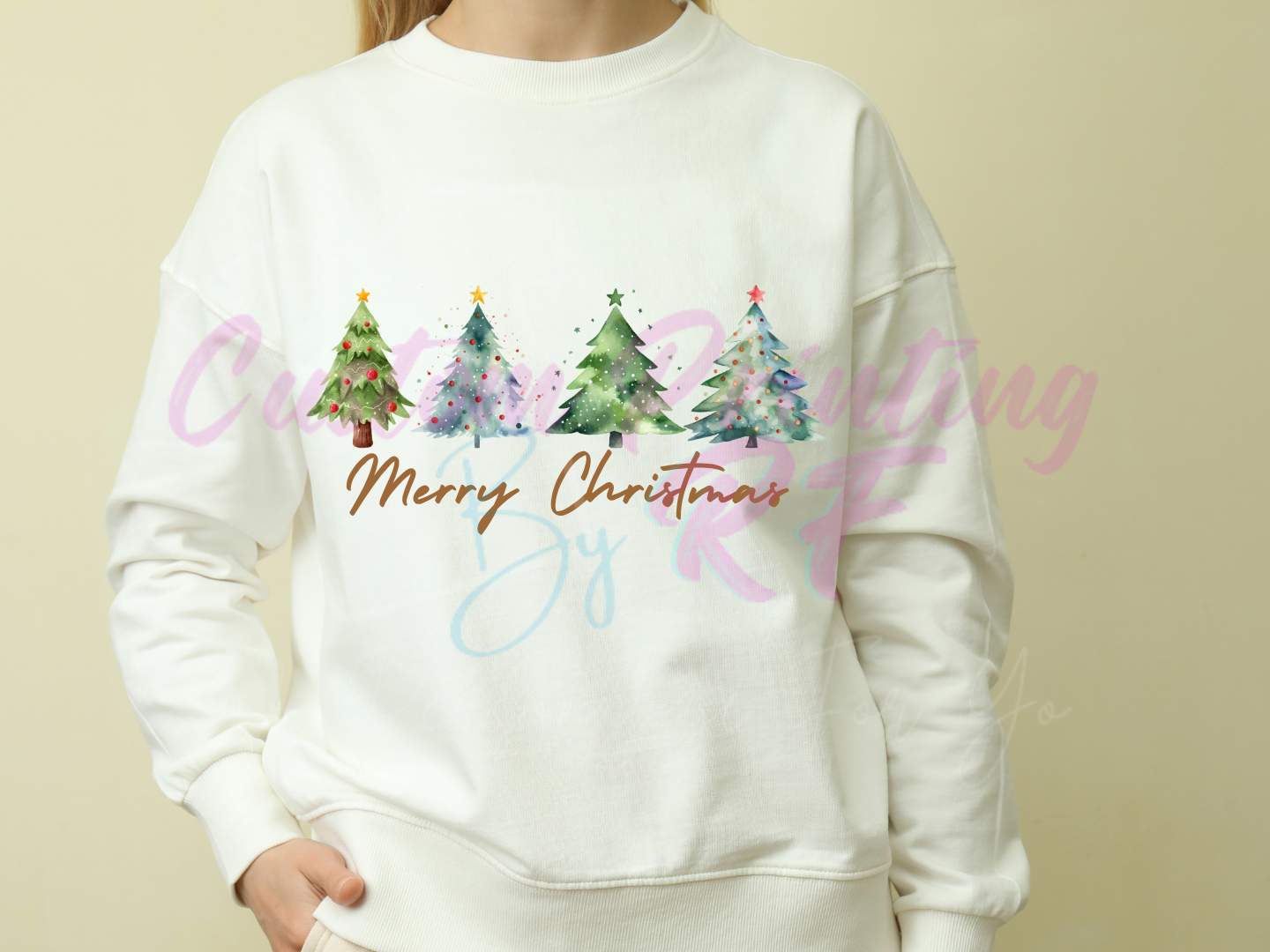 Christmas Tree  Sweatshirt , Sweatshirt Family Matching Shirt