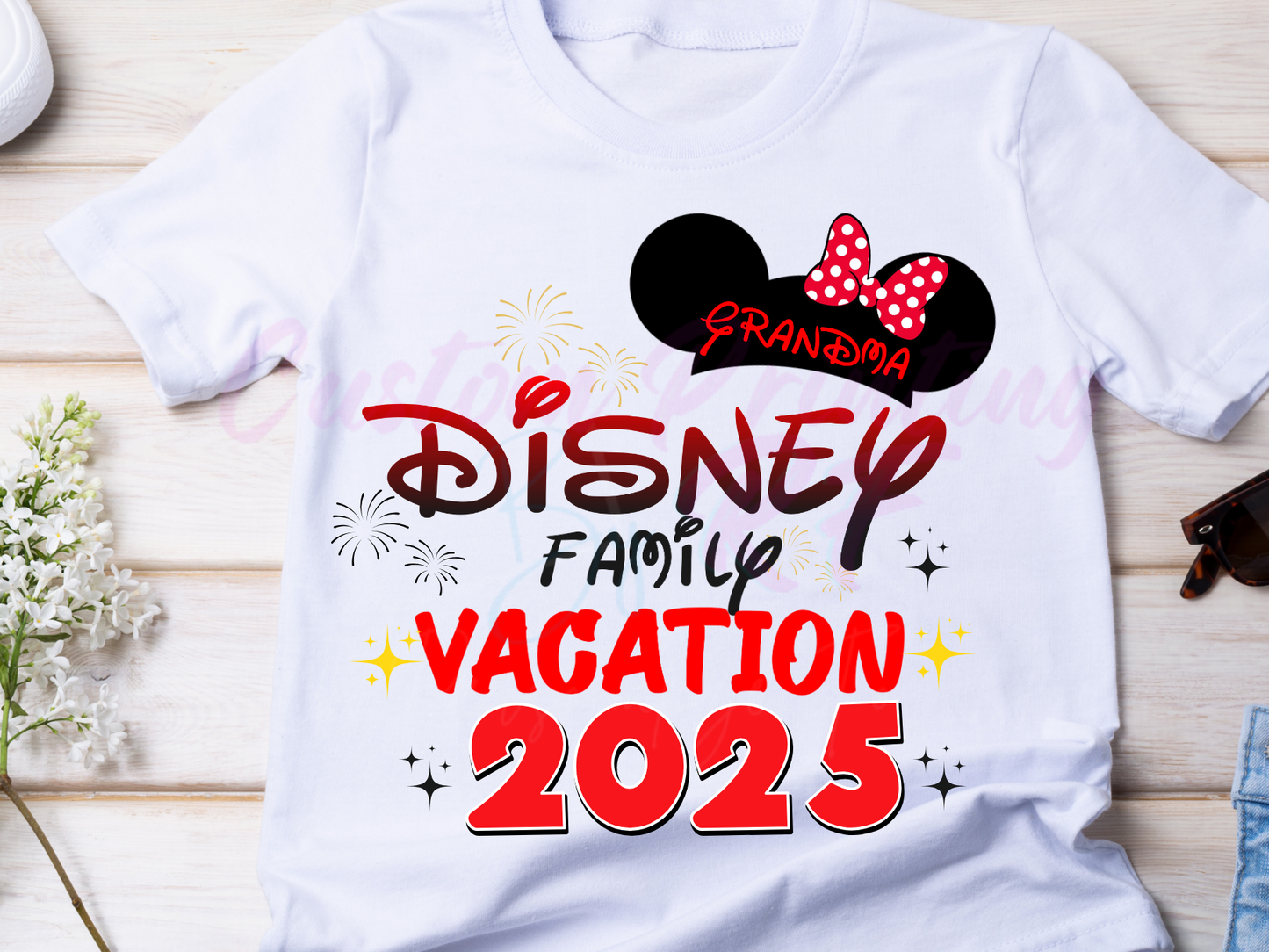 Disney Vacation Family Matching Custom Shirts