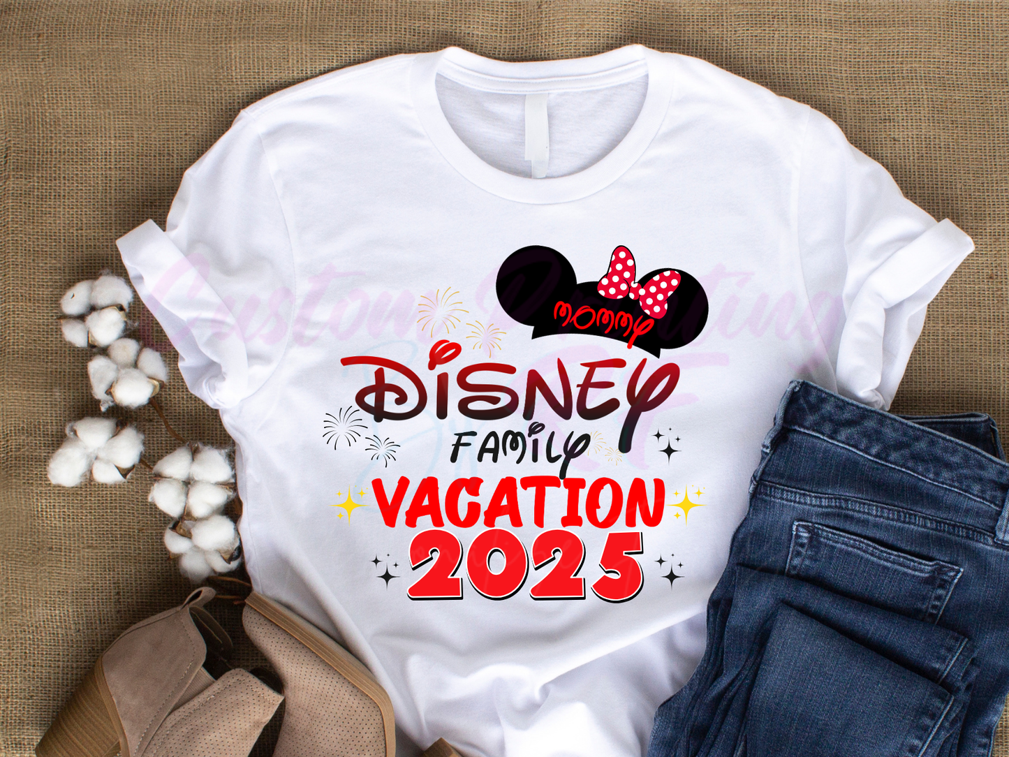 Disney Vacation Family Matching Custom Shirts