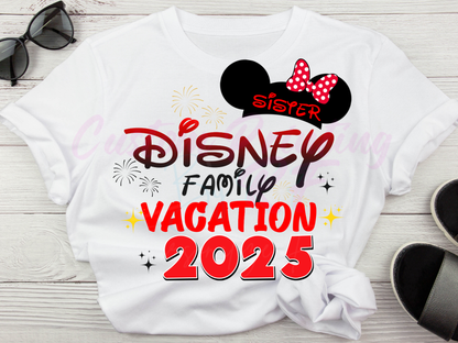 Disney Vacation Family Matching Custom Shirts