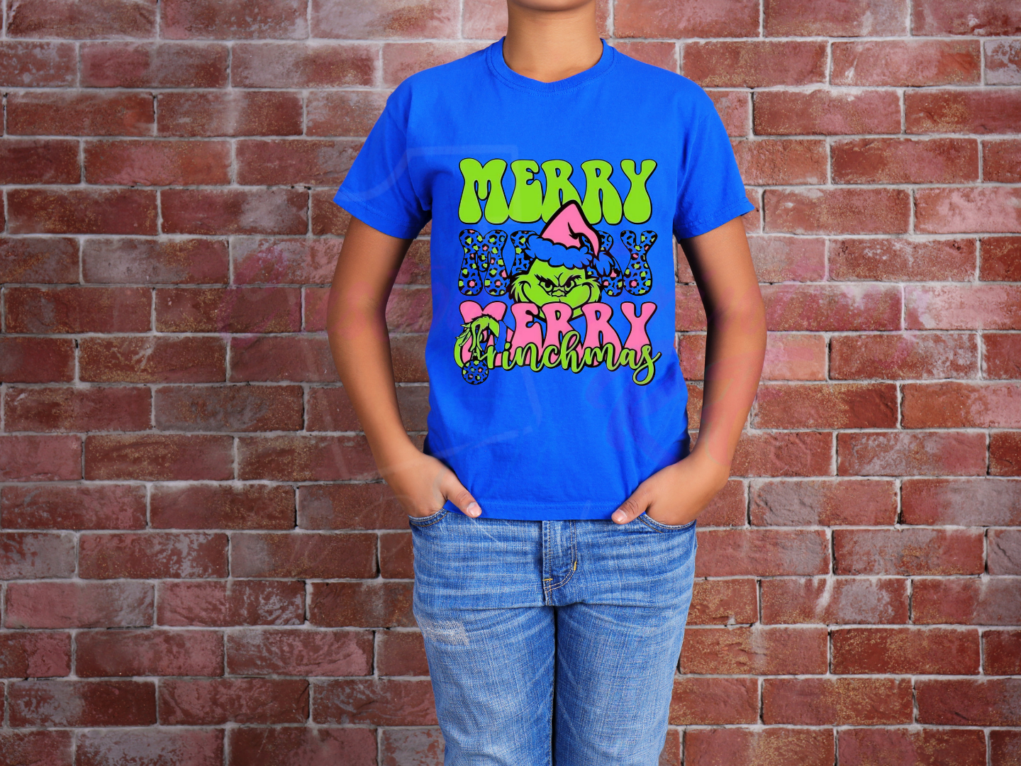 Christmas Grinch Face Family Matching Shirts, Personalized Family Matching Shirt