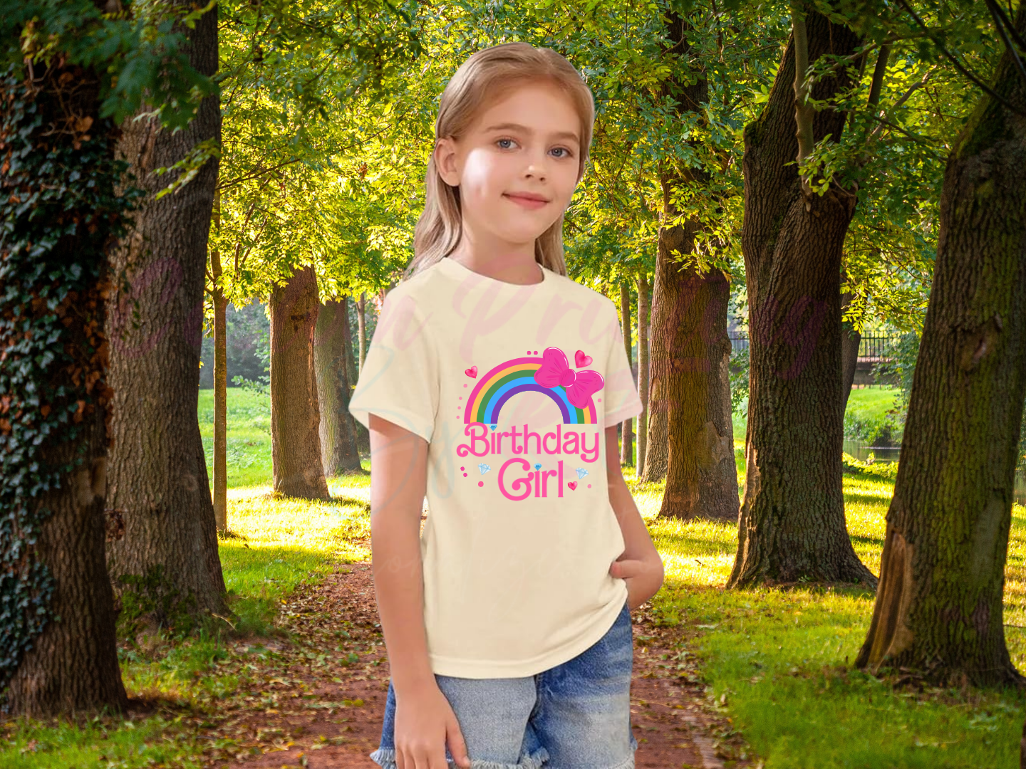 Birthday Toddler Girl Shirt, Adult Girl Birthday Tee