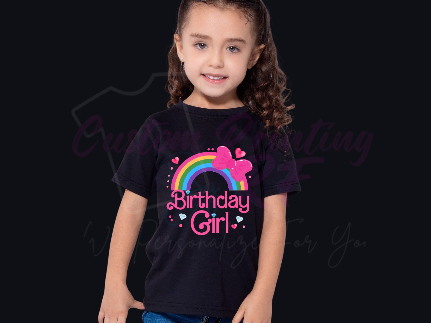 Birthday Toddler Girl Shirt, Adult Girl Birthday Tee
