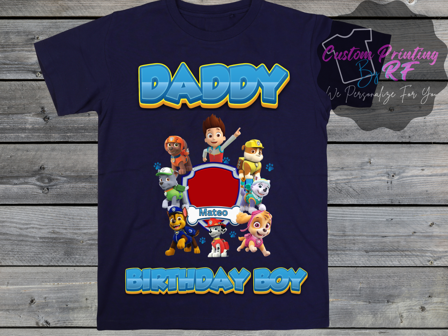 Pawn Patrol Birthday Boy Shirt, Family Matching T-Shirts