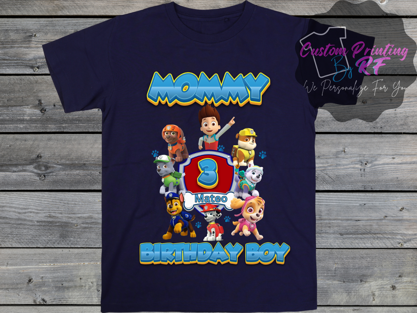 Pawn Patrol Birthday Boy Shirt, Family Matching T-Shirts