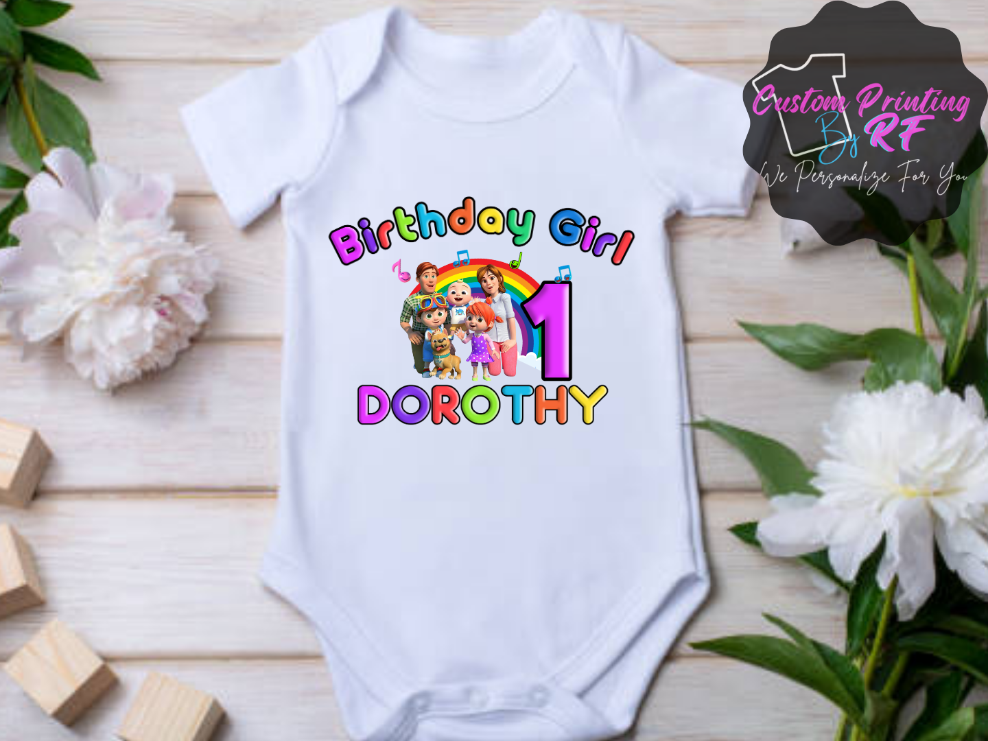 Cocomelon JJ Birthday Boy Shirt, Family Matching T-Shirts