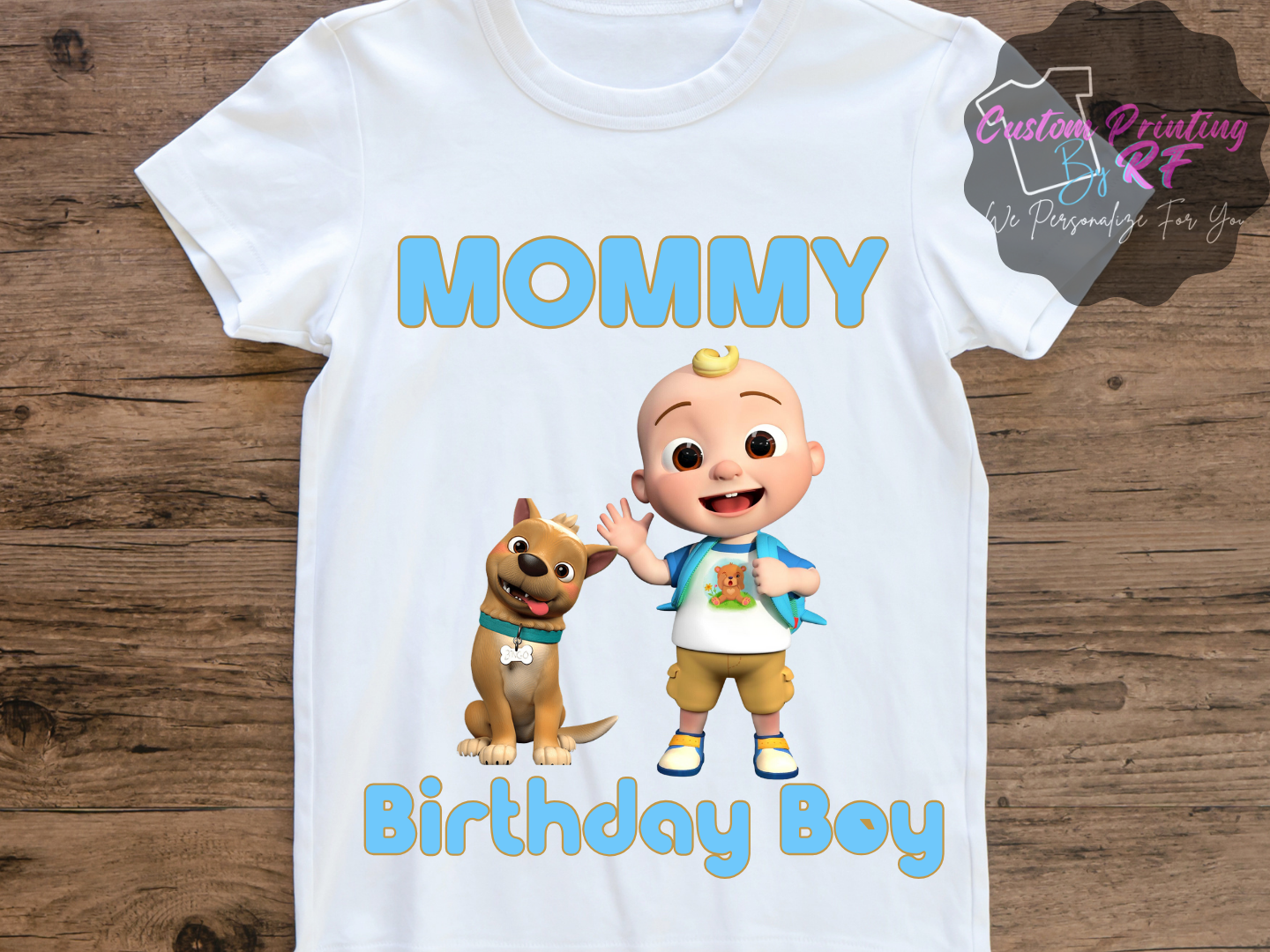 Cocomelon Toddler Birthday Shirt, Family Matching T-Shirts