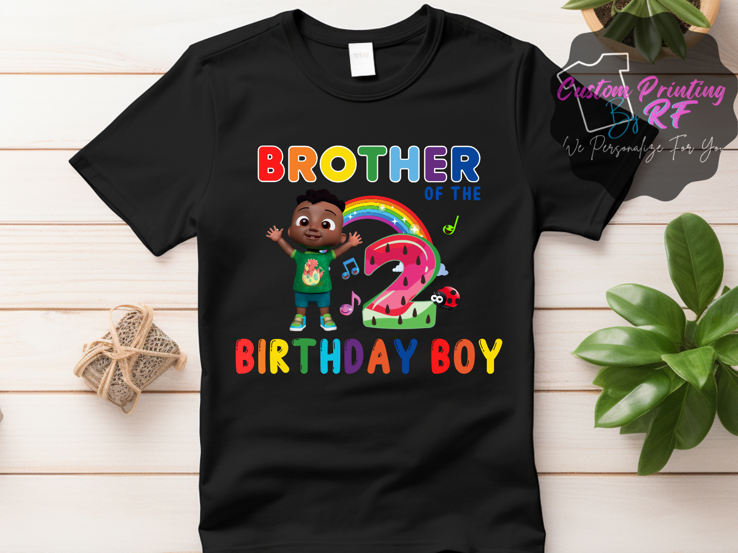 Cocomelon Cody Toddler Birthday Shirt, Family Matching T-Shirts