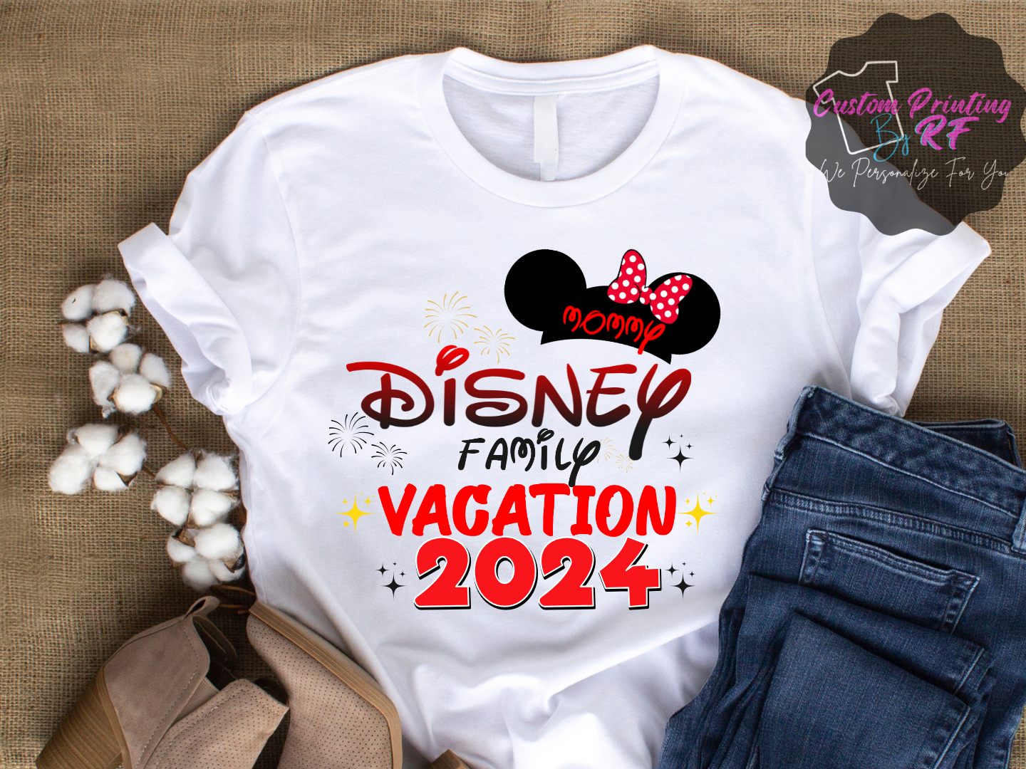 Disney Vacation Family Matching Custom Shirts