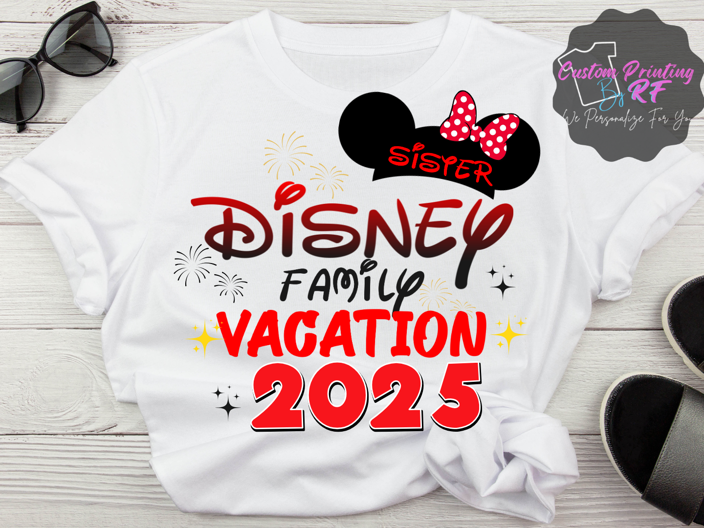 Disney Vacation Family Matching Custom Shirts